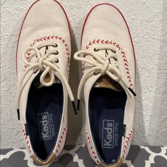Keds Baseball Inspired Sneakers size 6 - Picture 3 of 6